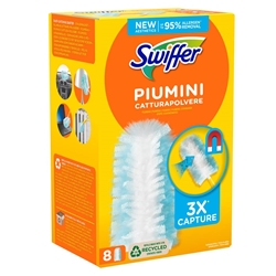 Ricarica piumini - Swiffer Duster - azzurro - conf. 8