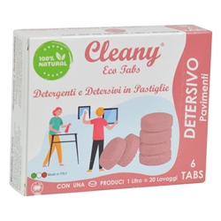 Detersivo per pavimenti in pastiglie - Cleany Eco conf. 6