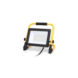 Faretto flood light led portatile - Aigostar - nero/giallo
