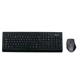 Set tastiera e mouse wireless - Media Range - nero
