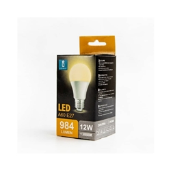 Lampadina led - Aigostar - 12W A60 - E27 - 1170 lumen - luce calda