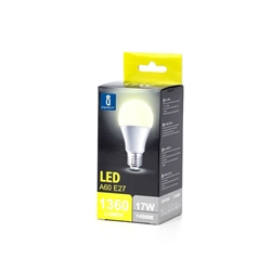 Lampadina led - Aigostar - 17W A60 - E27 - 1720 lumen - luce naturale