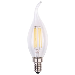 Lampadina led - MKC - 6W E14 - 806 lumen - fiamma - luce fredda