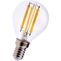 Lampadina led - MKC - 8W E14 - 806 lumen - minisfera - luce fredda