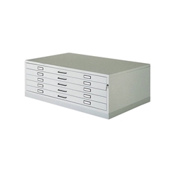 Cassettiera orizzontale in metallo - Tecnostyl - 5 cassetti