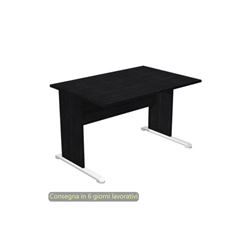 Scrivania - Artexport Presto 120x80xH.72 nero venato frassino