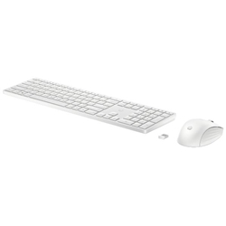 Kit Mouse e Tastiera wireless HP 655 - bianco