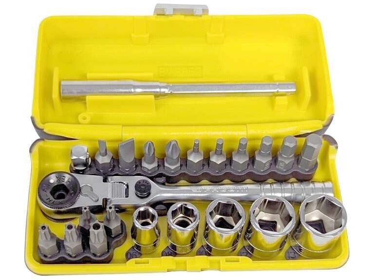 Coffret de douilles 1/4" 23 pièces FACOM R1 Pico Cyclism Édition