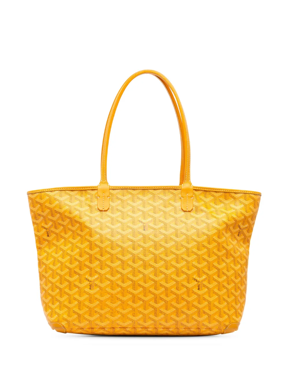 Goyard Pre-Owned 2000-2024 Goyardine Artois PM tote bag - Giallo