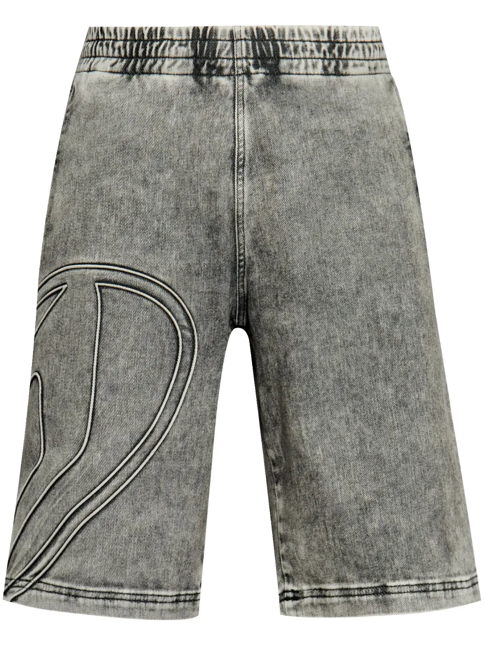 Diesel D-ENNY-S track shorts - Grigio