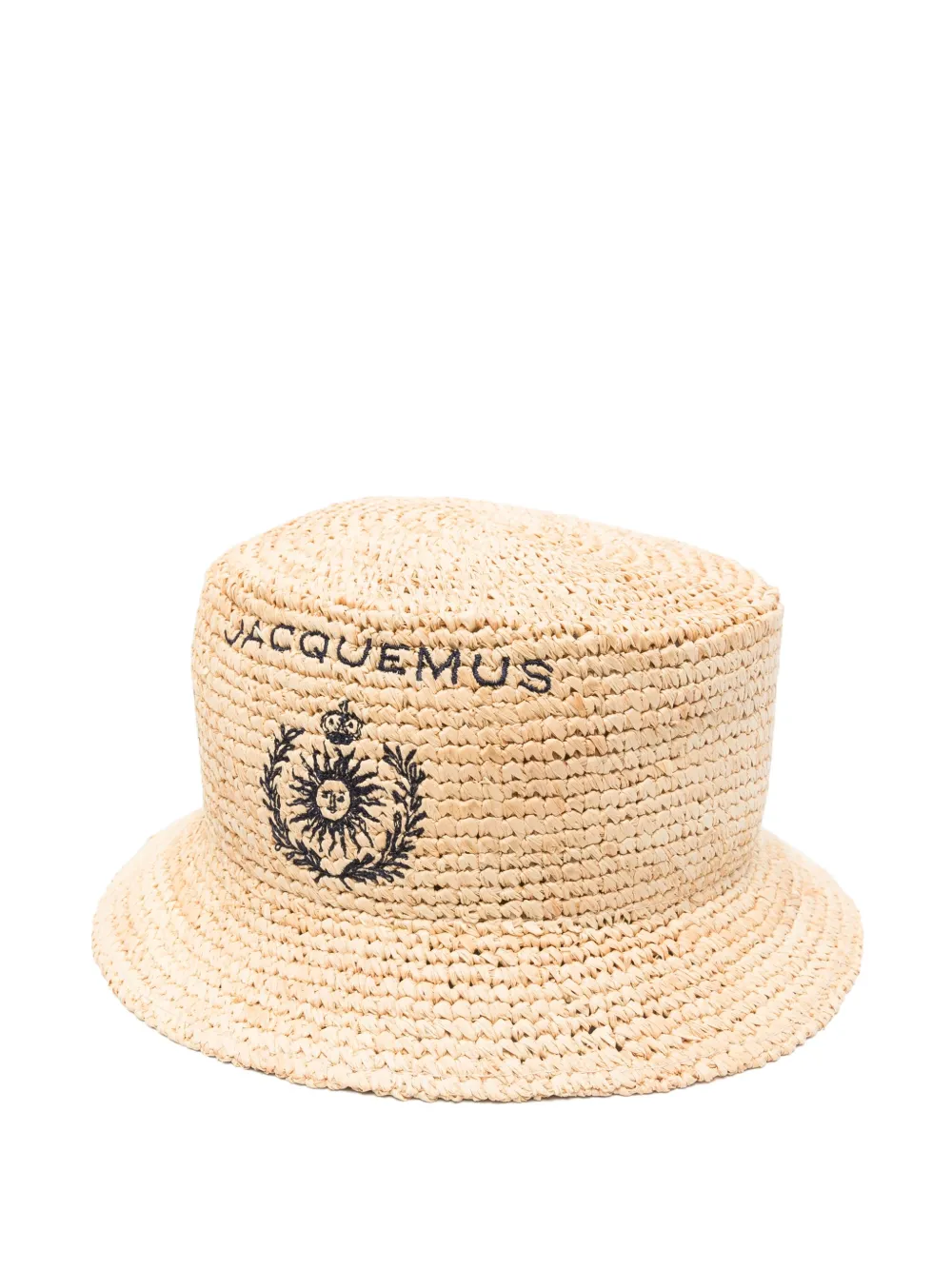 Jacquemus Le Bob Pesco bucket hat - Toni neutri
