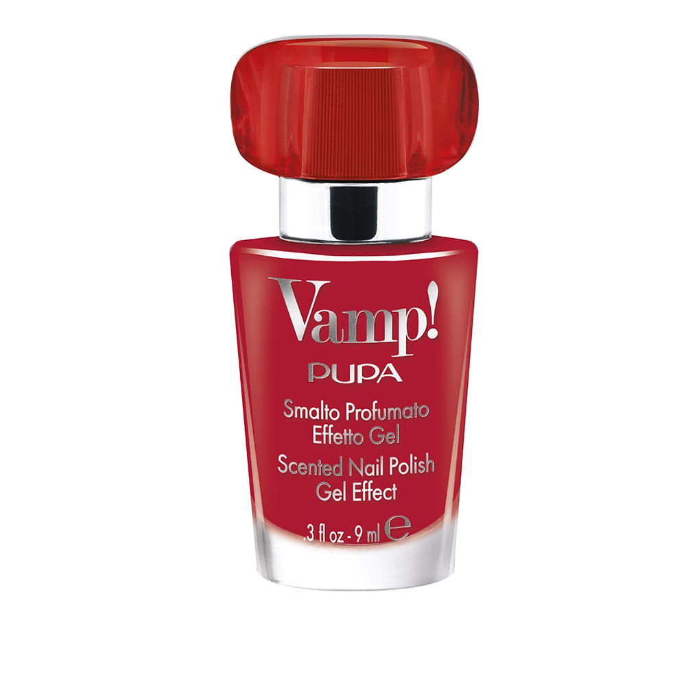 Vamp! Smalto 211 Scarlet Red Smalto Profumato Effetto Gel 9 mlPupa