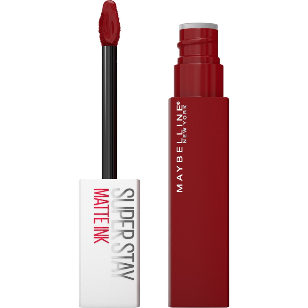 Super Stay Matte Ink 340 Exhilator Tinta Labbra Coprente Lunga Tenuta No Transfer 5 ml Maybelline New York