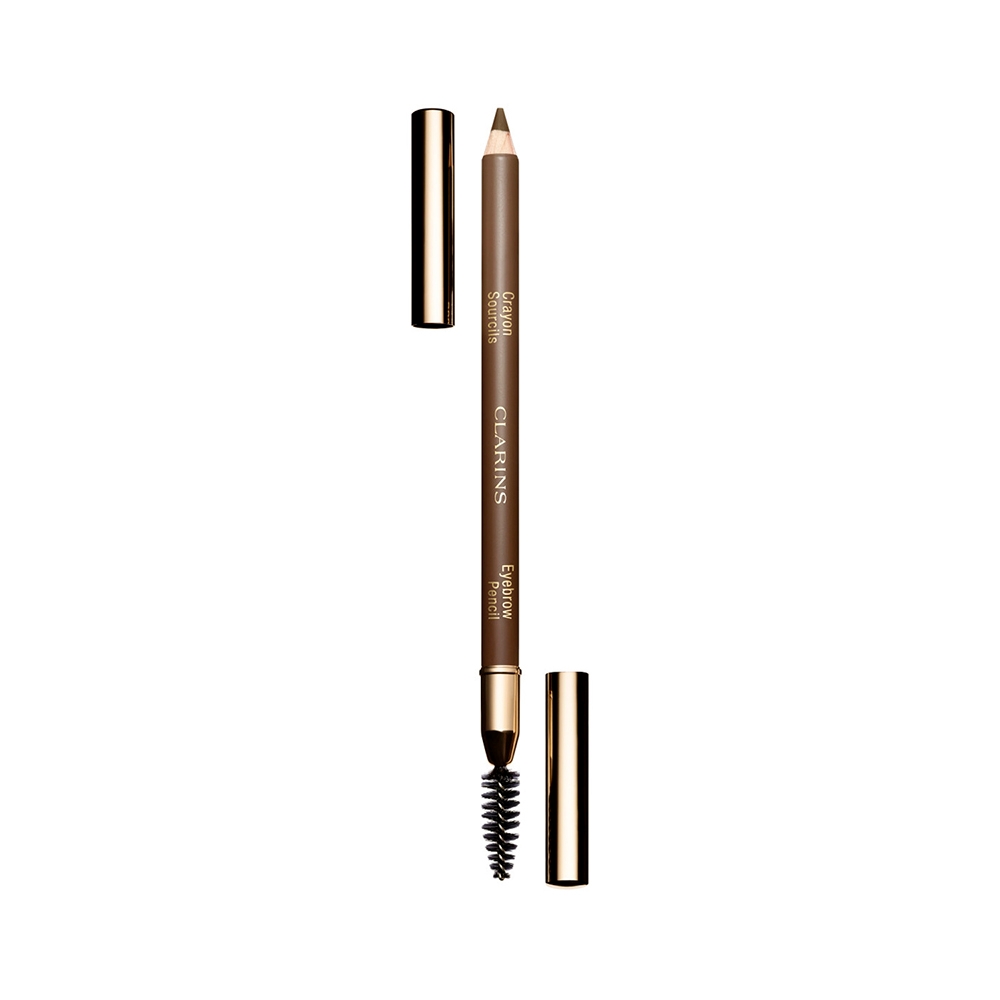 Crayon Sourcils Longue Tenue 02 Light Brown Matita Sopraccigliaclarins