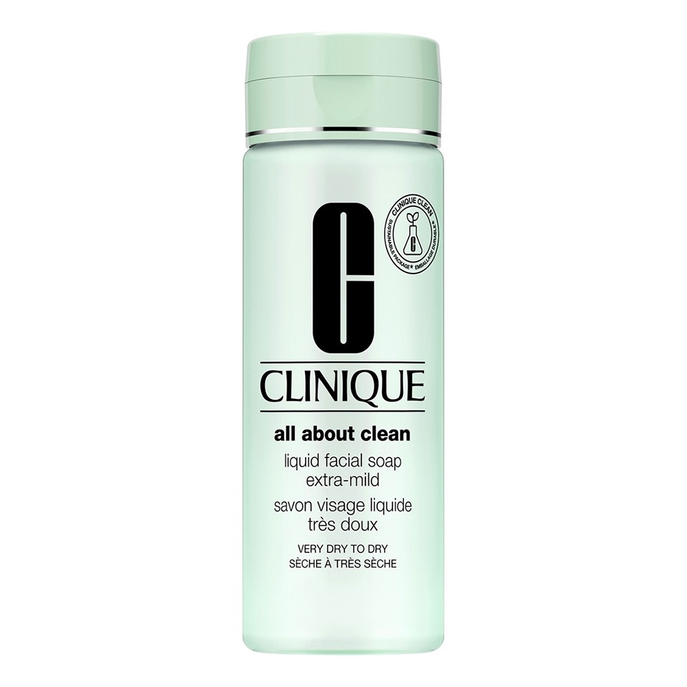 Liquid Facial Soap Extra-Mild Step 1 - Pelli Secche e Molto Secche Detergente Viso 200 ml Clinique