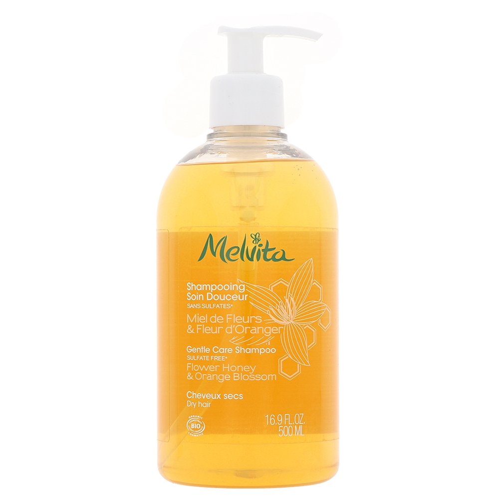 Shampooing Soin Douceur Miel De Fleurs & Fleur D'Oranger Melvita