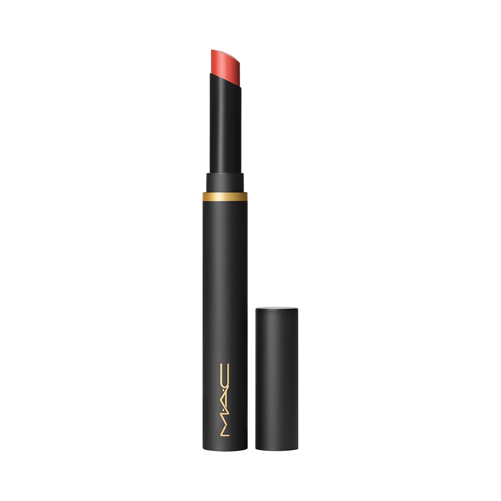 Powder Kiss Velvet Blur Slim Stick Sweet Cinnamon Rossetto Cremoso Opaco Idratante Lunga Tenuta 2 gr Mac