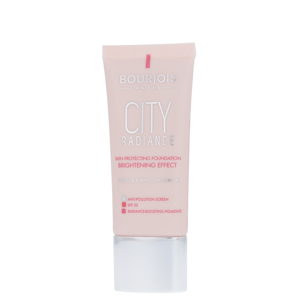 City Radiance Skin Protecting Foundation 02 Vanilla Fdt 30ml Bourjois