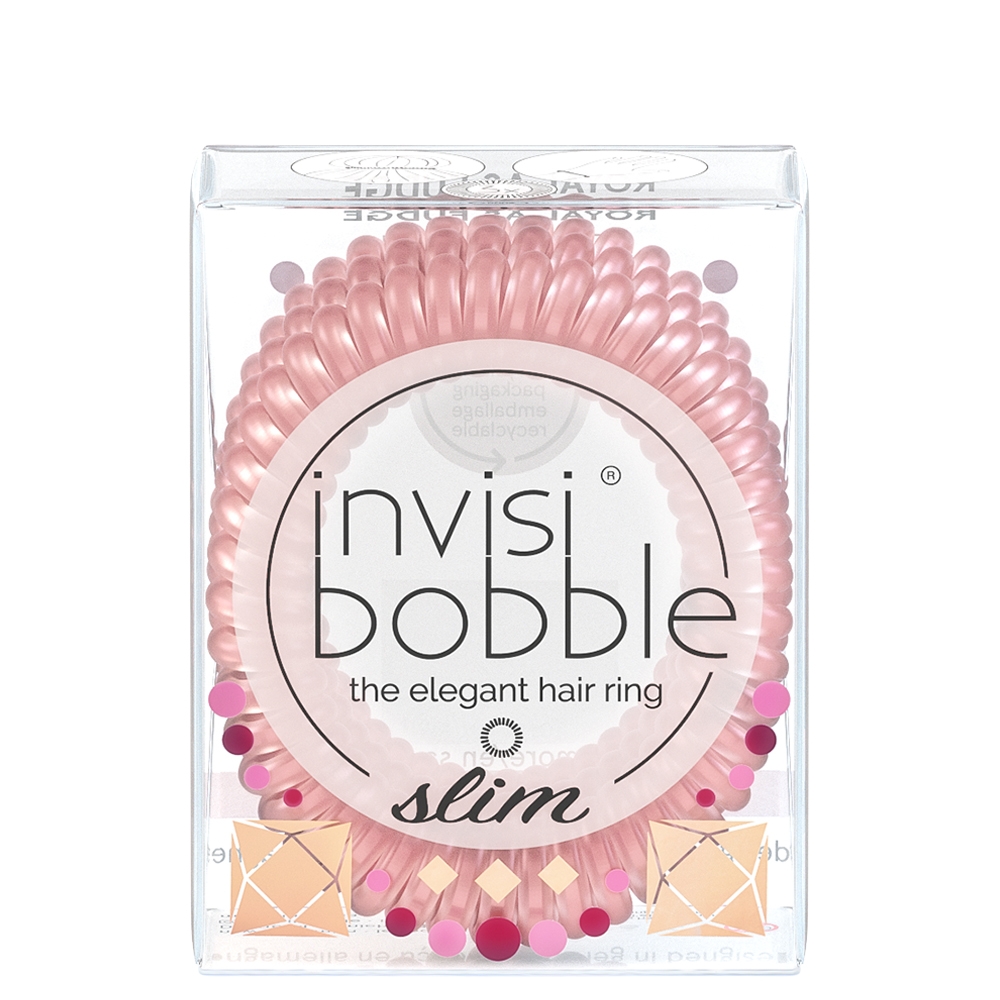 Slim British Royal Royal Fudge Elastico 3 pz Invisibobble