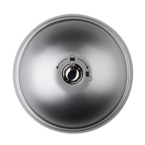 Serratura Sicurezza Furgoni Ufo3 Smart Duo Grigio Metallizzato Kit Singolo