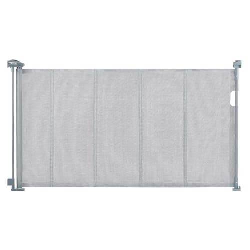 Vevor Recinto Di Sicurezza Estensibile Fino A 153Cm Altezza 87Cm Recinto Per Bambini Cani Retrattile, Cancelletto A Rete Di Sicurezza Per Bambini Cani