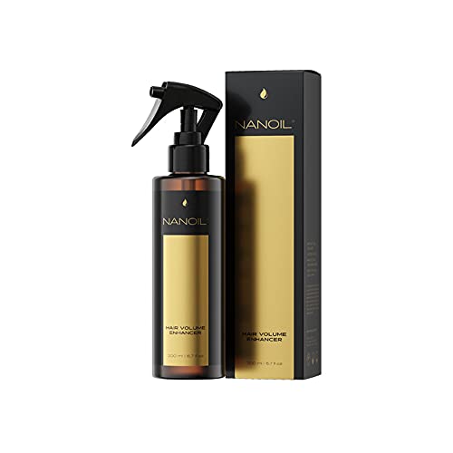 Spray Termoprotettore Per Capelli Nanoil Heat Protectant Spray 200Ml - Spray Termoprotettivo Per Capelli, Protezione Termica Per Capelli