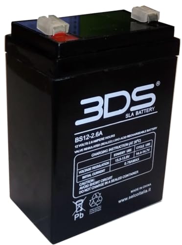 Bds Battery Agm 12V 2.6Ah T1