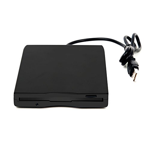 Kinetxiaxia Unità Floppy Usb 3,5" Portatile Esterna Da 1,44Mb Fdd Per Computer Portatili Windows 10/7/8/Xp/Vista, Plug And Play, Nessun Driver Aggiunt