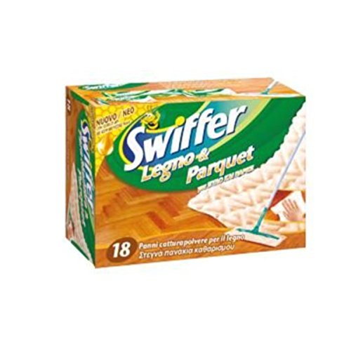 Swiffer Legno E Parquet Cattura Polvere 18 Pezzi
