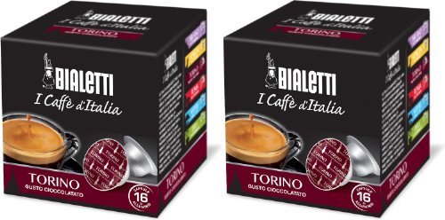 Bialetti Torino Espresso Capsule, 32 Conteggio