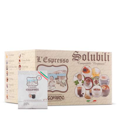 80 Capsule Caffè Ginseng Gattopardo Compatibili Con Nespresso