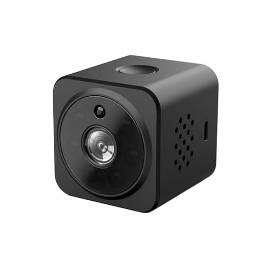 Mini Telecamera Spia Wireless Con Microfono Incorporato, 4K Hd, Visione Notturna, Rilevamento Del Movimento E Riduzione Del Rumore 2D - Telecamere Di