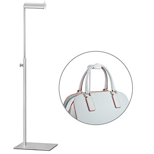 Fng8 Porta Borse Regolabile - Espositore Da Terra Per Borse, Accessori, Espositore Gioielli - Supporto Borse In Acciaio Inossidabile - Altezza Regolab
