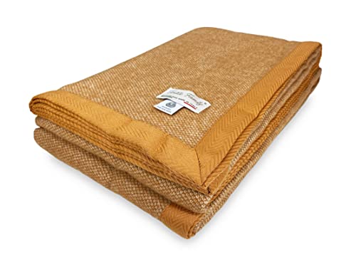 Tex Family Coperta Leggera Primaverile Nantes Estiva In Lana Merino Fine Matrimoniale 2 Piazze Beige
