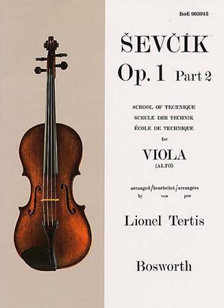 Méthodes Et Pédagogie Bosworth Sevcik - Op.1 Part.2 - Ecole De La Technique - Alto Violon