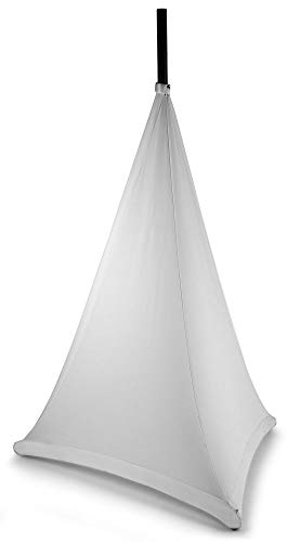 Ibiza Lycra-Stand-1.2M Lycra Truss Sleeve 1.2M White