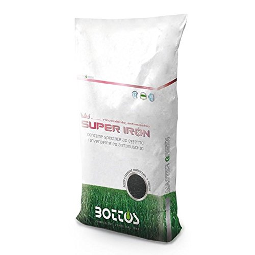Concime Fertilizzante Per Prato Bottos Super Iron 9-9-9 - Kg 22.7