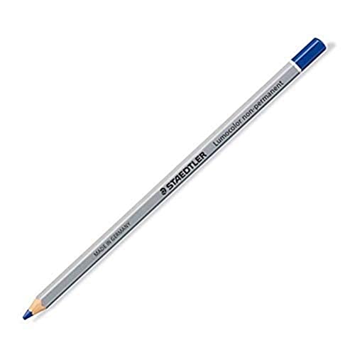 Staedtler - Lumocolor Omnichrom 108 - Pennarello Blu Non Permanente A Secco