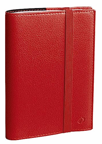 Quo Vadis 615037Q – Agenda 13 Mesi Time & Life Large Dic 23 – Dic 24 Multilingua Settimana Vista A5+ – 16 X 24 Cm Time & Life Rosso