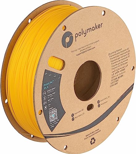 Polymaker Polylite Pla Giallo - 1.75Mm - 1Kg