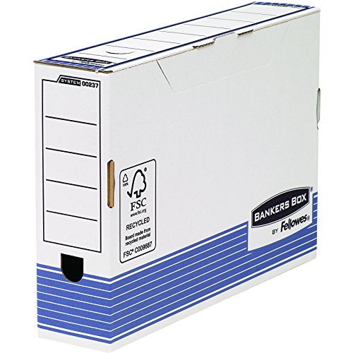 Bankers Box 0023701 Scatola Archivio Legal System, Dorso 80 Mm, Fsc, Confezione Da 10 Pezzi