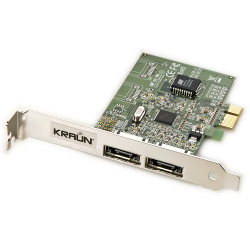 Kraun Pci Express 2 Porte E-Sata