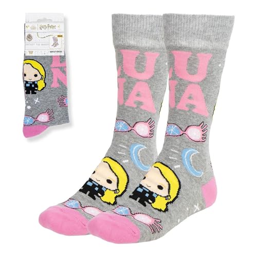 Cerdá Life'S Little Moments | Calzini Harry Potter Luna Lovegood Taglia 36/43 Comodi E Morbidi - Calzini Harry Potter Luna Lovegood Con Stile Unico E