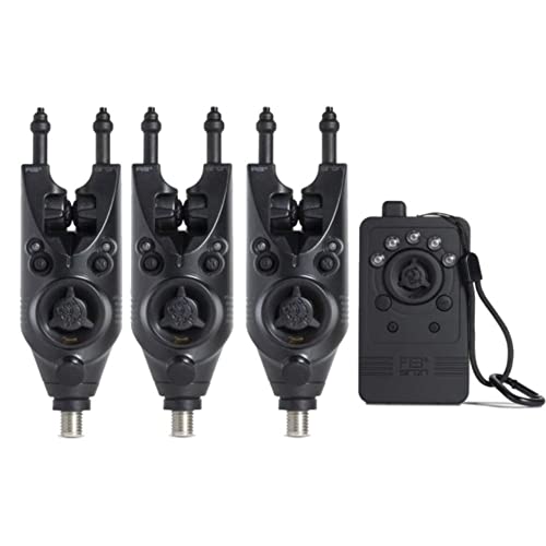 Nash Tackle Siren R3+ - Set Di 3 Allarmi Per Pesca Alla Carpa, T2993