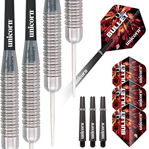Unicorn Bullet Gary Anderson, Freccette Unisex, Proiettile In Acciaio Inox, 22 G