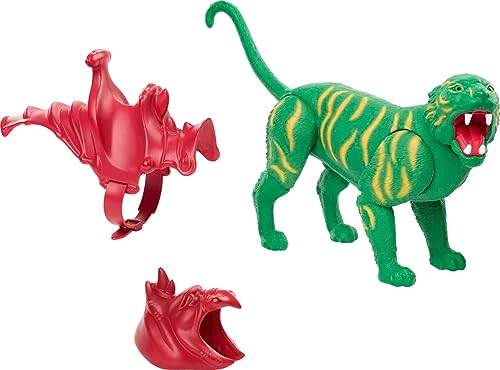 Masters Of The Universe- Battle Cat Personaggio Da 17 Cm, Creatura Di Eternia, Giocattolo Da Collezione Per Bambini 6+Anni, Gnn70