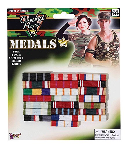 Bristol Novelty 66226 - Barre Per Medaglie, Taglia Unica