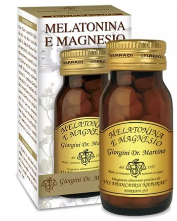 Melatonina E Magnesio 75 Pastiglie 600mg Giorgini