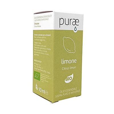Purae Oli Essenziali Limone Biologico 10ml