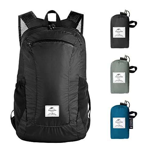 Naturehike Zaino Pieghevole Ultraleggero Zaino Impermeabile In Nylon 30D Zaino Da Escursionismo Da 18 Litri Adatto Per Passeggiate, Trekking, Ciclismo